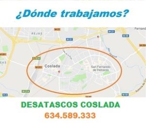 donde estamos en Coslada