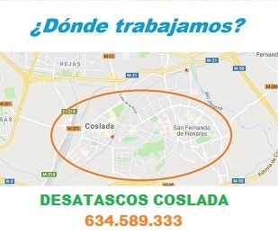 Desatascos Coslada Avenida de Viena